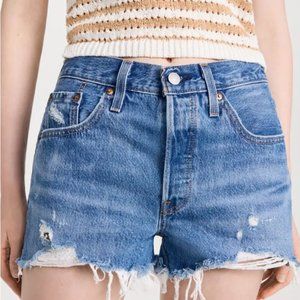Levi's 501 Original Shorts Womens Size 26